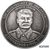 Монета 5 долларов 2005 «Сталин. 60 лет конференции в Ялте» Остров Бейкер (копия жетона), фото 1 
